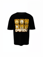 Garfield Faces Oversized T-Shirts